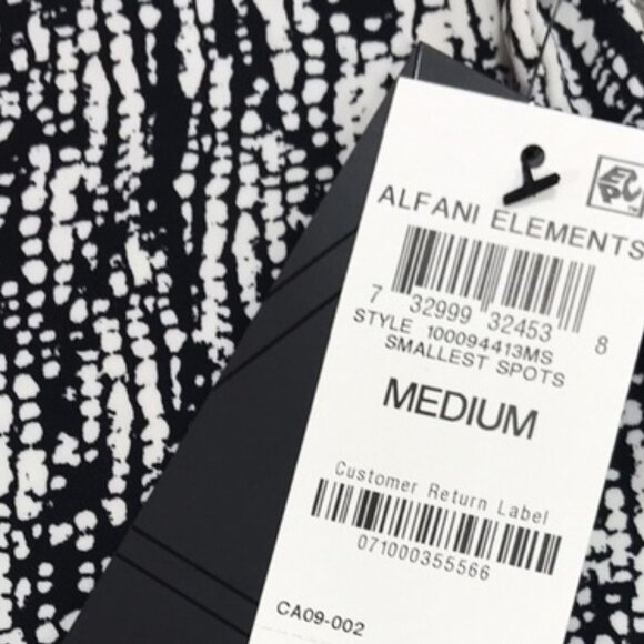 Alfani Printed Top - Picture 4 of 5